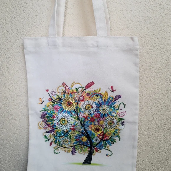 Diamond Art Tote Bag - Picture 2 of 4